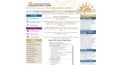 Desktop Screenshot of lodgestaff.com